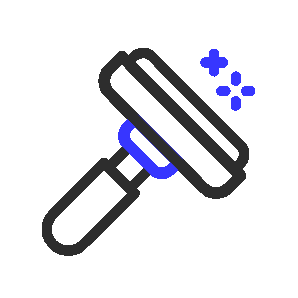 Window cleaner animate icon