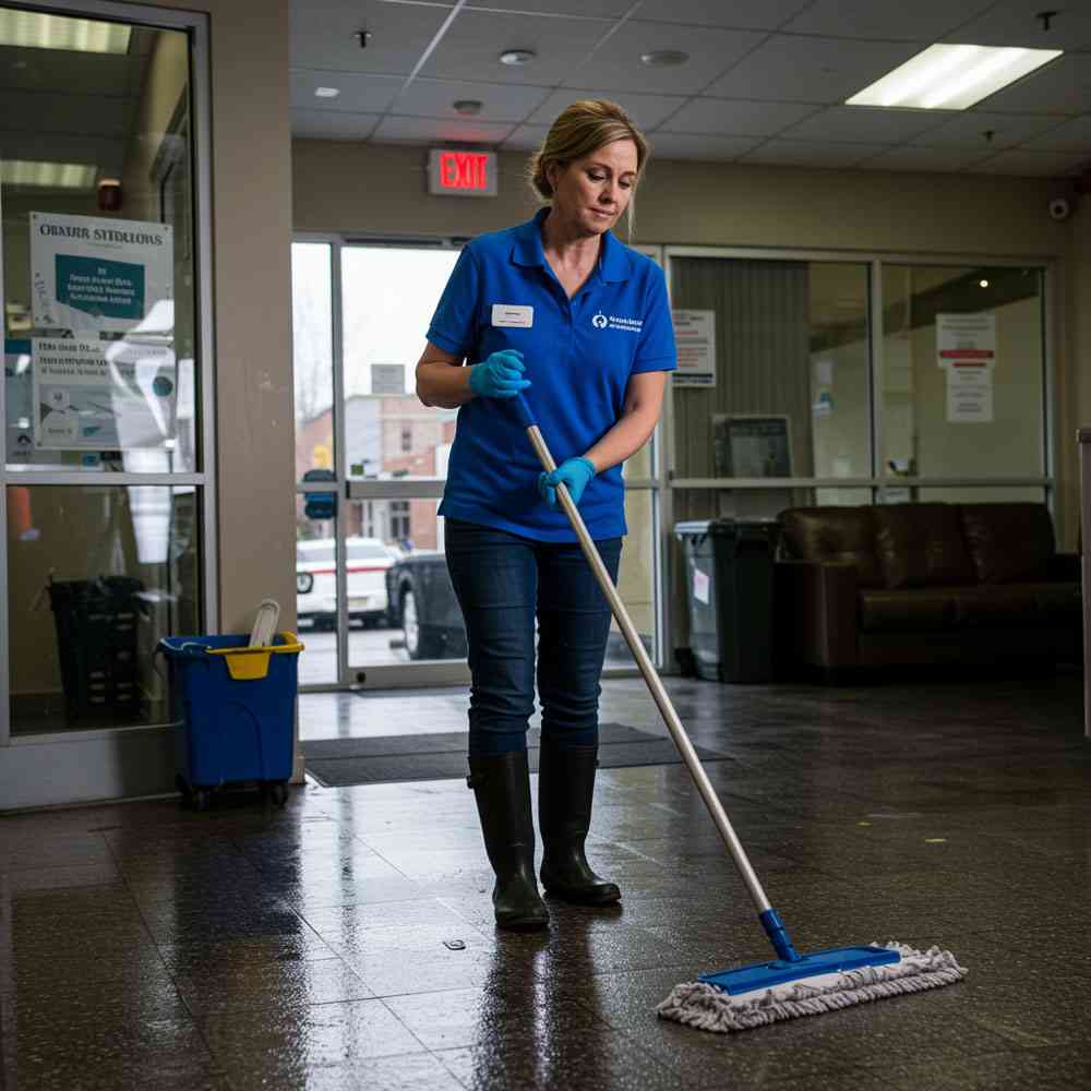 Cleaning professional providing expert commercial cleaning services in durant ok